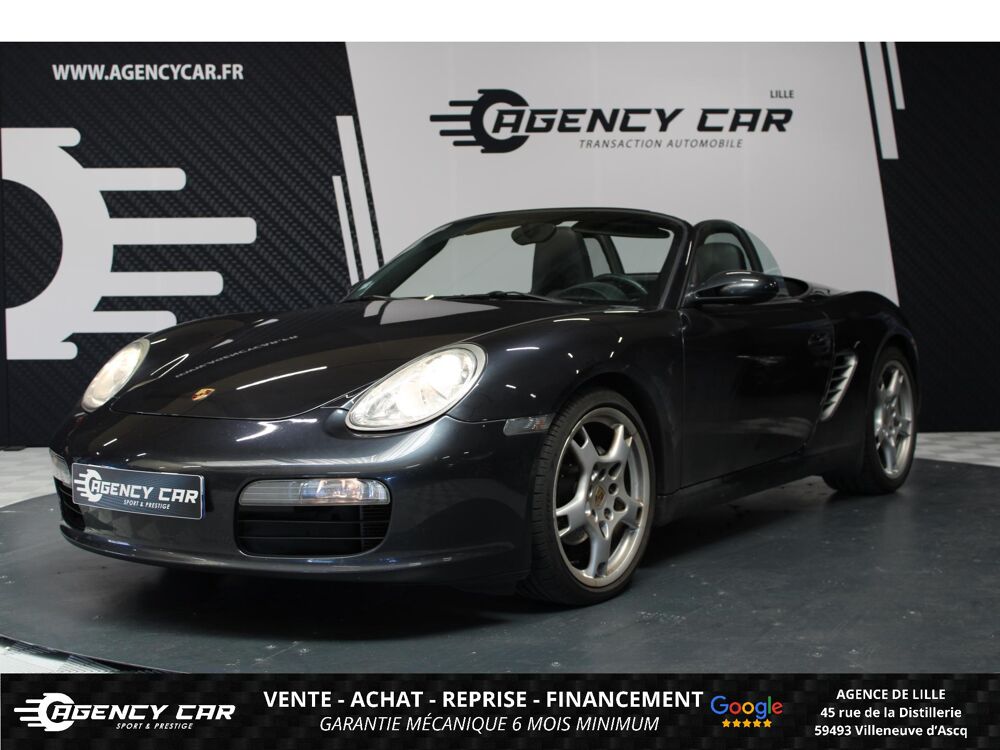Boxster 2.7i - 240 TYPE 987 CABRIOLET Pack sport chrono 2005 occasion 59493 Villeneuve-d'Ascq