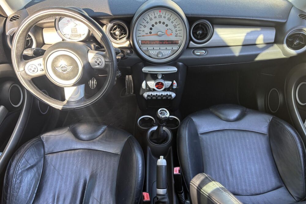Cooper D Cooper S 1.6 Turbo 175 ch BVM6 Bleu / Toit Blanc 2007 occasion 78760 Jouars-Pontchartrain