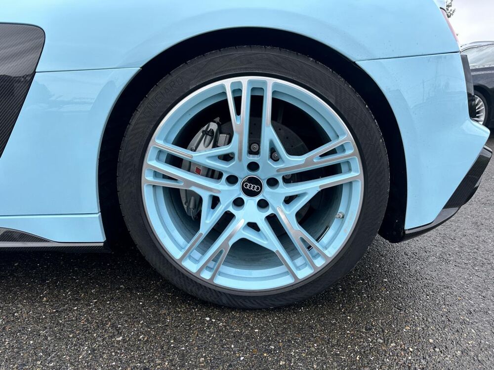R8 Quattro 5.2 V10+ FSI 620 CH PERFORMANCE - S-TRONIC PPF BLEU 2021 occasion 33450 Montussan