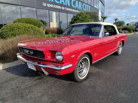 Ford Mustang Cabriolet 289 code C, disques, capote elec, boite auto 1966 occasion Le Coudray-Montceaux 91830