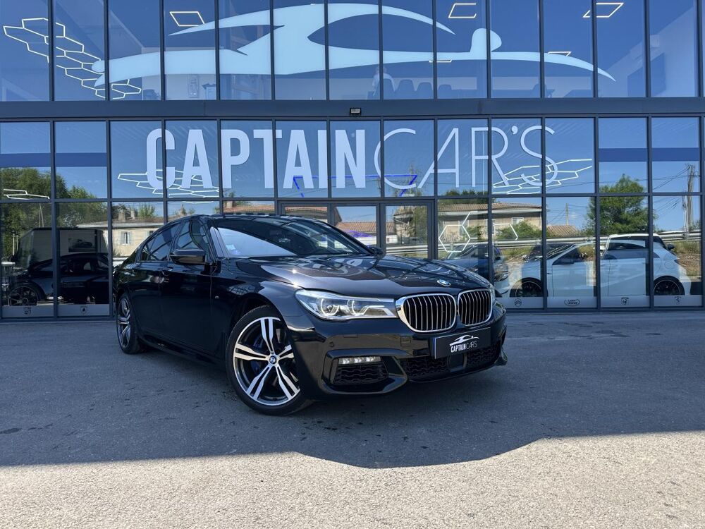S&eacute;rie 7 750i xDrive M Sport - BVA Sport G11 xDrive - GARANTIE 12 MO 2019 occasion 33450 Montussan