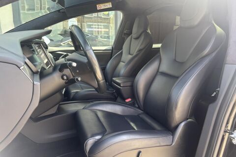 Model X 100D 525 ch- Autopilot Am&eacute;lior&eacute; - Int&eacute;rieur Cuir & Cam&eacute;ra 36 2018 occasion 78760 Jouars-Pontchartrain