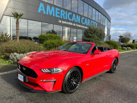Ford Mustang GT CABRIOLET V8 5.0L BVA10 2019 occasion Le Coudray-Montceaux 91830