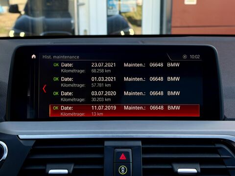 X3 Sport 2.0 190 20D xDrive BVA HUD Toit Ouvrant Camera 360 HIF 2020 occasion 67440 Marmoutier