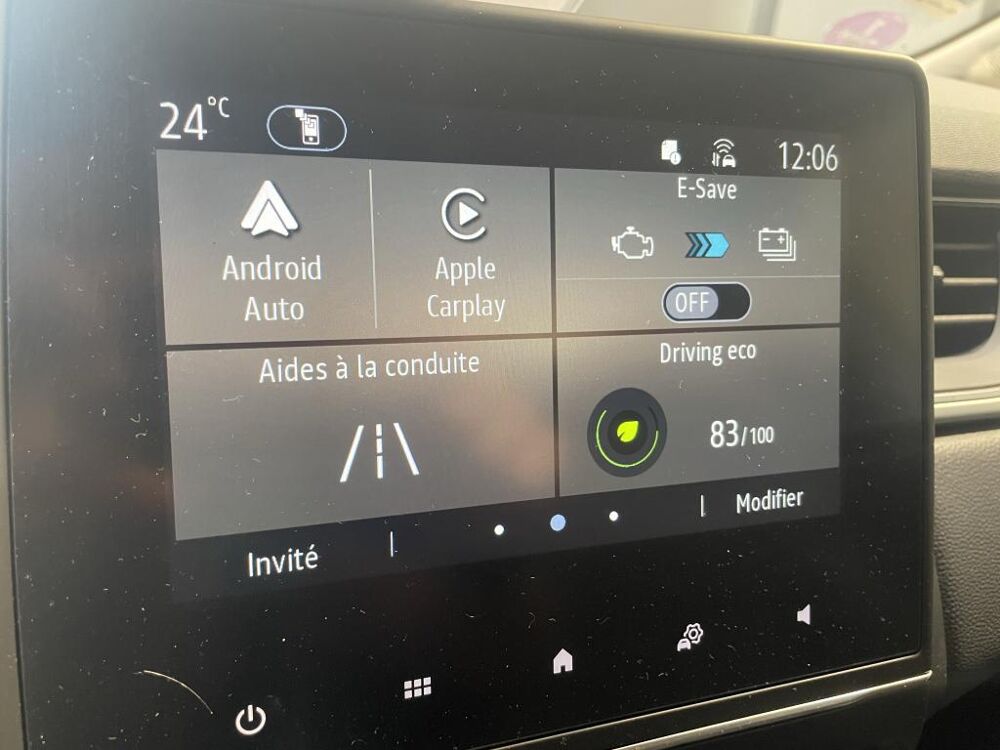 Captur 1.6 E-Tech Hybride 145CV BVA Engineered Garantie 12 mois 2024 occasion 33500 Libourne