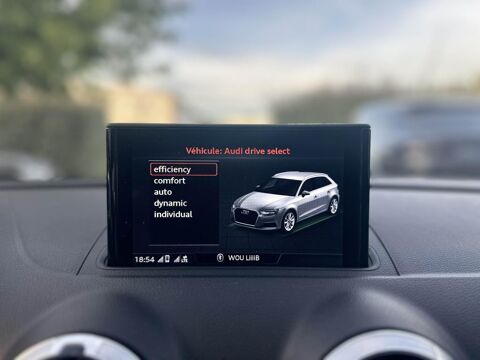 A3 Sportback 2.0 TDI 150 S LINE - TOIT OUV - BLACK PACK - MEPLA 2017 occasion 13760 Saint-Cannat