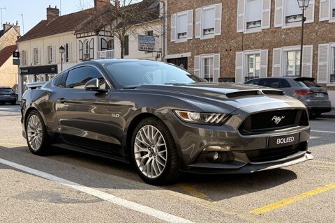 Mustang Fastback 5.0 V8- 421 - BVA GT - CARPLAY - FRAN&Ccedil;AISE - CAMERA 2016 occasion 78760 Jouars-Pontchartrain