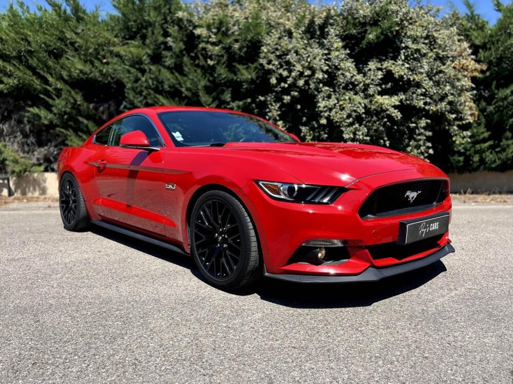 Mustang 5.0 V8 GT FASTBACK 421CH BVA - MALUS PAYE - FULL ENTRETIEN - 2016 occasion 13760 Saint-Cannat
