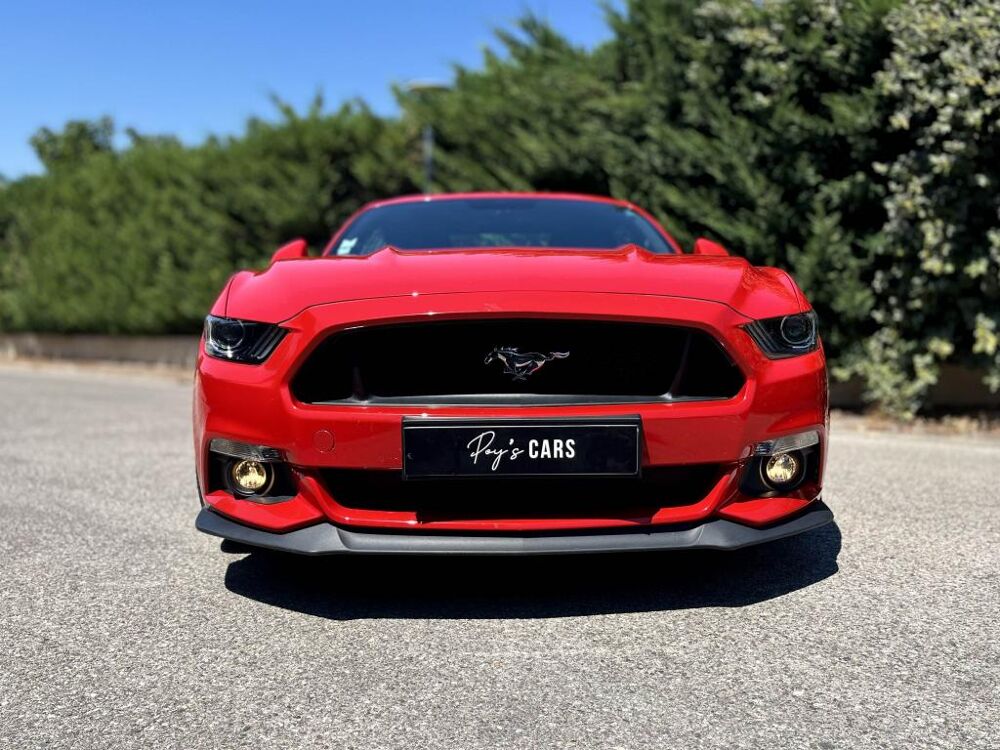 Mustang 5.0 V8 GT FASTBACK 421CH BVA - MALUS PAYE - FULL ENTRETIEN - 2016 occasion 13760 Saint-Cannat