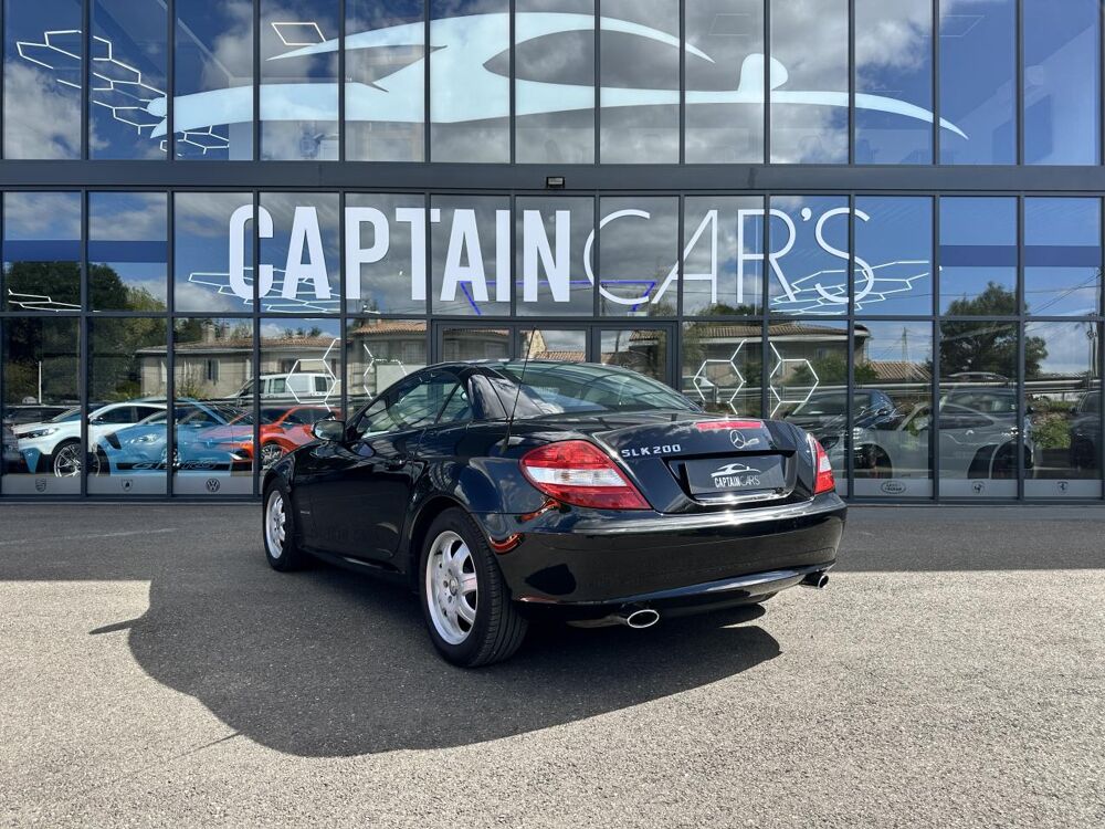 SLK 200 Kompressor - BVA CABRIOLET - BM 171 . PHASE 1 2007 occasion 33450 Montussan