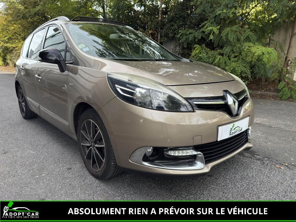 Sc&eacute;nic Grand 1.5 dCi FAP - 110 - BV EDC - 7pl GRAND III MONOSPACE 2013 occasion 77185 Lognes