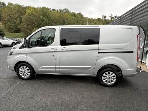 Transit Custom 2.0 EcoBlue - 170 - BVA 5pl Fourgon Cabine approfondi 2022 occasion 19100 Brive-la-Gaillarde
