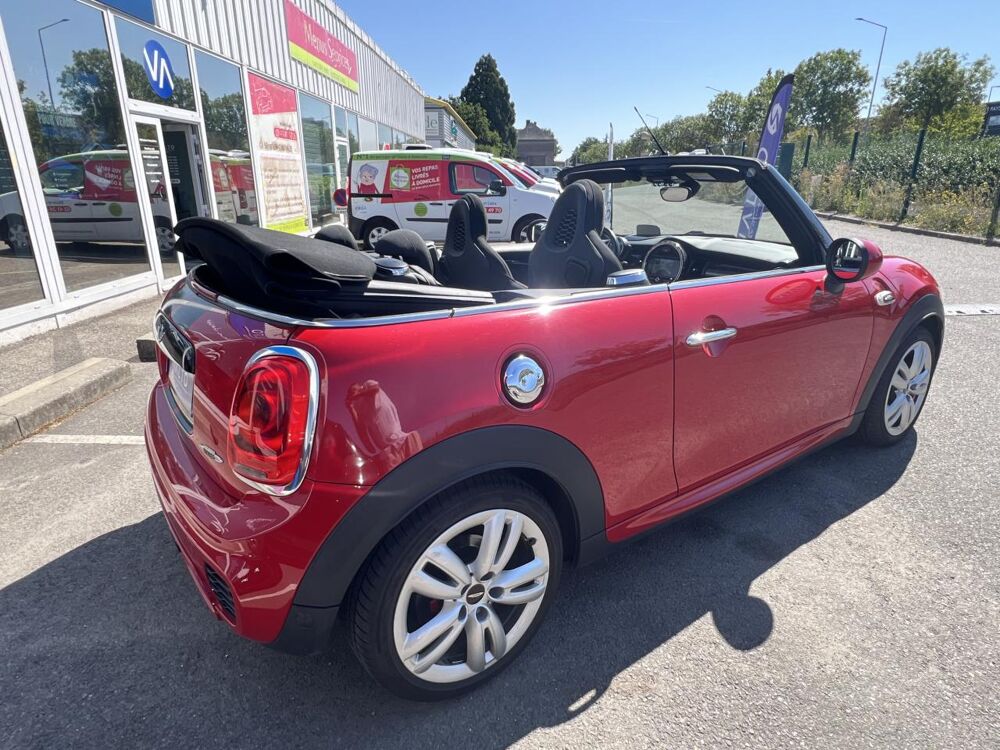 Cooper D Cabriolet - 231cv - John Cooper Works - BVA 2017 occasion 49070 Beaucouz&eacute;