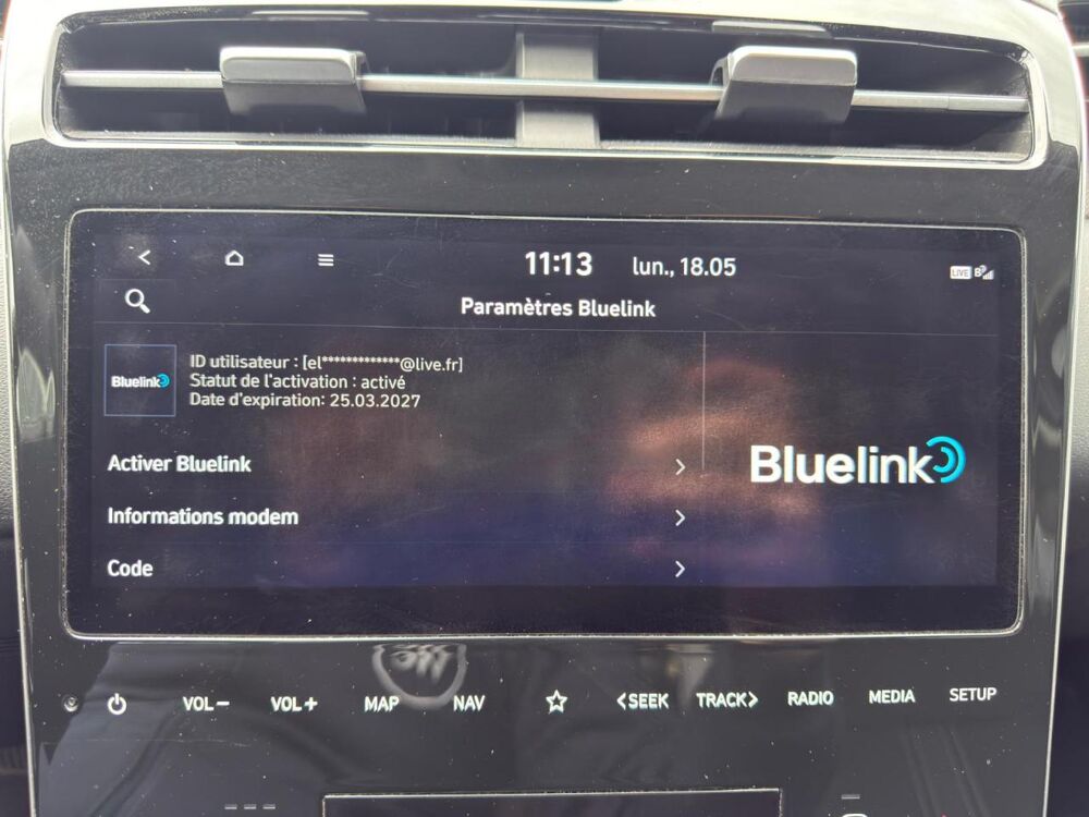 Tucson 1.6 CRDI 136 HYBRID MHEV 48VOLT CREATIVE 2WD DCT BVA CAMERA/ 2022 occasion 42170 Saint-Just-Saint-Rambert