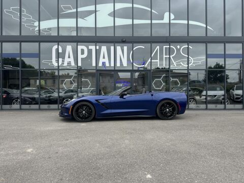 Corvette Cabriolet 6.2 V8 - 466 - BVA C7 CABRIOLET Stingray 2LT - G 2016 occasion 33450 Montussan