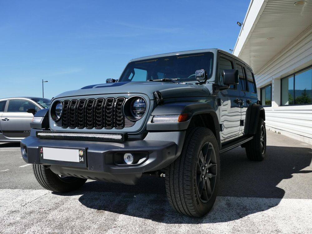 Wrangler 2.0i T 4xe - 380 - BVA 4x4 2018 Unlimited Sahara 1941 PHASE 2024 occasion 34190 Ganges