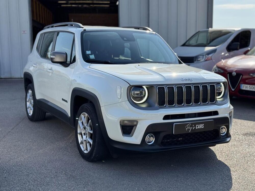 Renegade LIMITED - 120CH - CAM - ROUE DE SECOURS -JANTES 17 2019 occasion 13760 Saint-Cannat