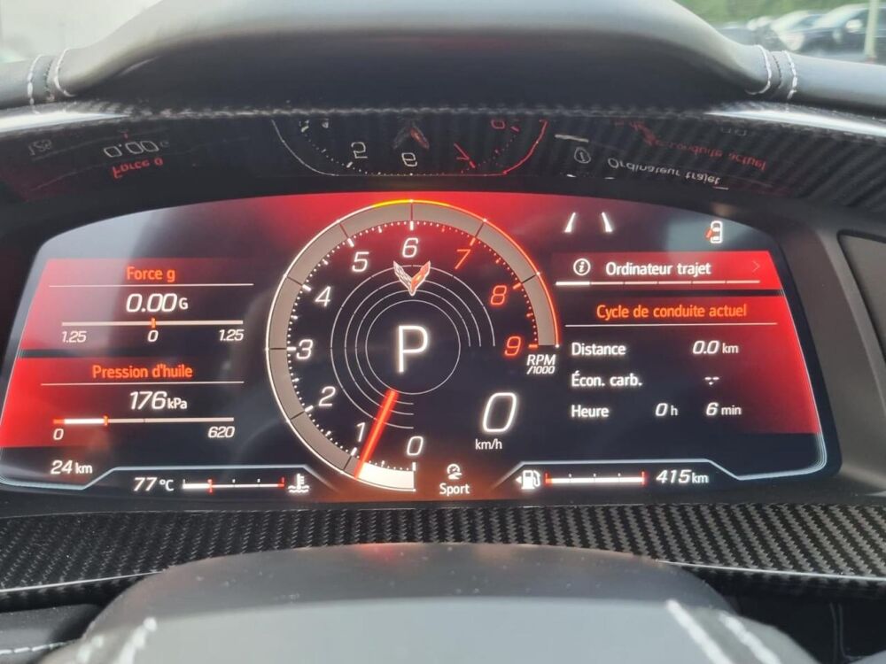 Corvette C8 Z06 3LZ pack Z07 2024 occasion 91830 Le Coudray-Montceaux
