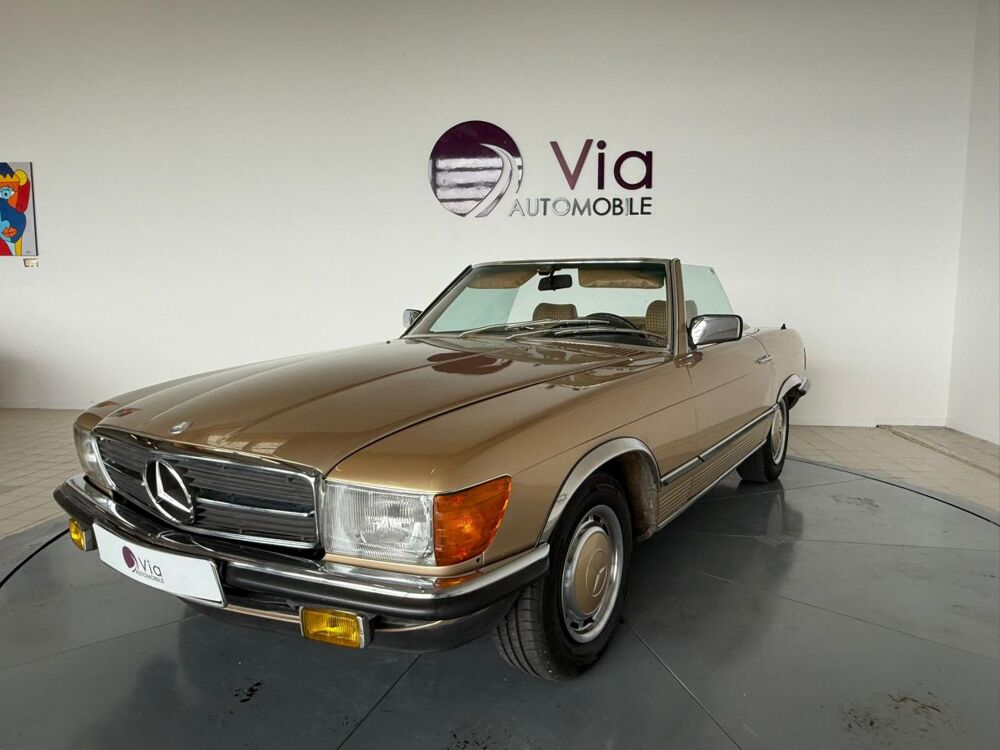 SL 280 CABRIOLET V6 W 107 / HARD TOP 1981 occasion 17600 Saujon
