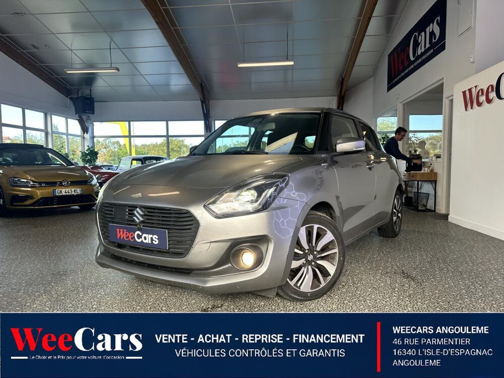 Swift 1.0 BOOSTERJET 110 SHVS PACK START-STOP - GARANTIE 12 MOIS 2017 occasion 16000 Angoul&ecirc;me