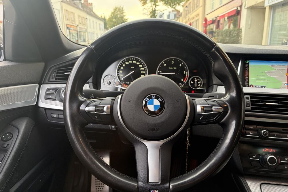 S&eacute;rie 5 525d xDrive M Sport - BERLINE F10 - ENTRETIEN COMPLET 2014 occasion 78760 Jouars-Pontchartrain