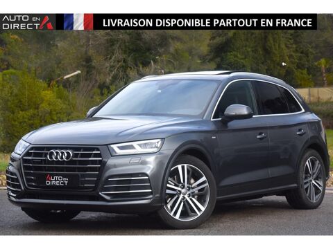 Audi Q5 Quattro 2.0 55 TFSI e - 367 - BV S-tronic 2017 S line PHASE 2020 occasion Mougins 06250