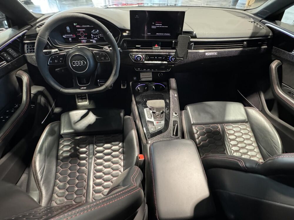 RS5 Quattro 2.9 V6 TFSI - 450 - PACK CARBONE - TOIT OUVRANT - S 2021 occasion 25300 Pontarlier