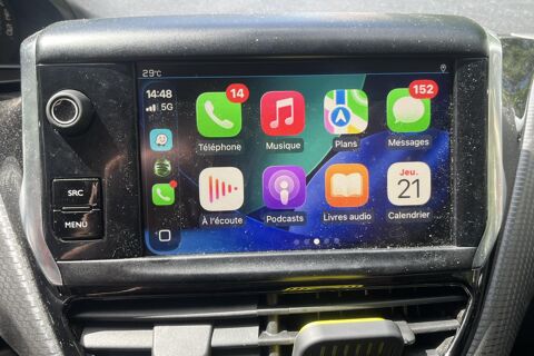 208 1.2i -Signature -82ch - courroie chang&eacute; - carplay - camera d 2019 occasion 78760 Jouars-Pontchartrain