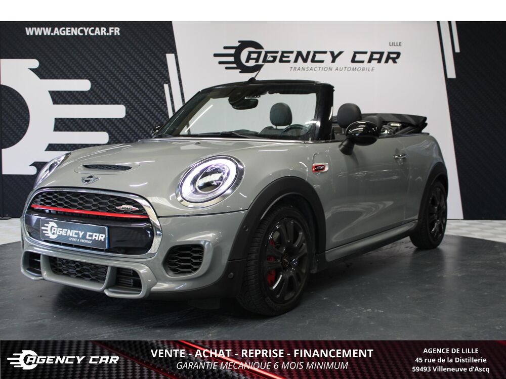 Cooper D Cabriolet 2.0i - 231 - BVA Sport JCW Suivi Faible Km 2018 occasion 59493 Villeneuve-d'Ascq