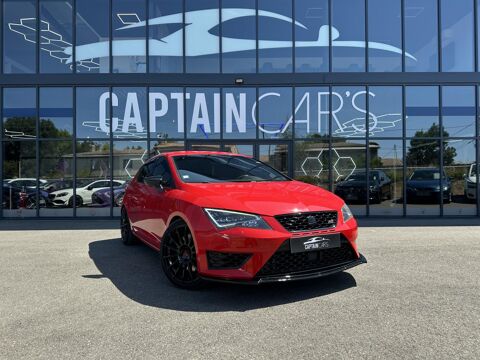 Seat Leon CUPRA 2.0 TSI 385CH 548NM BV DSG6 ENTRETIEN A JOUR - GARANTI 2015 occasion Montussan 33450