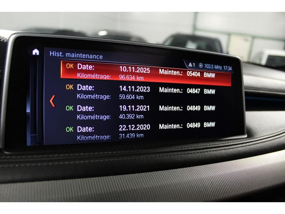 X6 M F86 - BVA - 575CH - Suivi complet BMW 2018 occasion 95340 Bernes-sur-Oise
