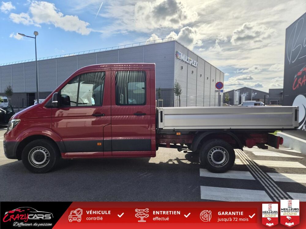 Crafter 4MOTION 35 L3 2.0 TDI 177 PLATEAU DOUBLE CABINE - 7 pl 2021 occasion 25300 Pontarlier