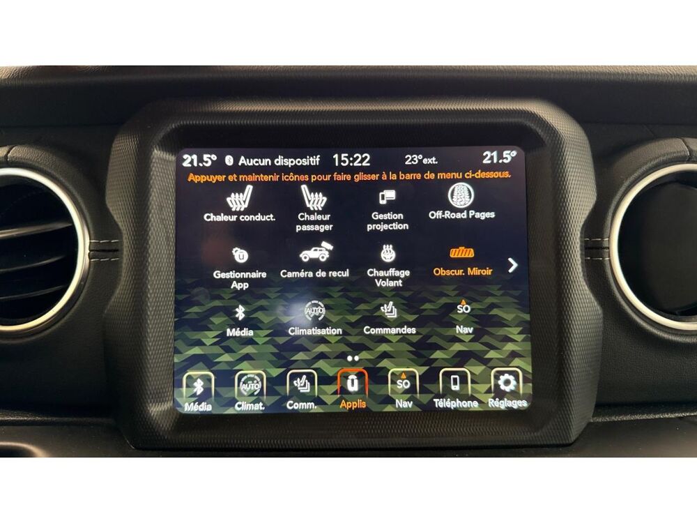Wrangler 2.0i T 4xe - 380 - BVA 4x4 Unlimited Overland / CARPLAY / H 2022 occasion 17600 Saujon