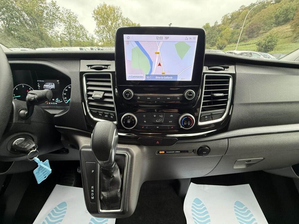 Transit Custom 2.0 EcoBlue - 170 - BVA 5pl Fourgon Cabine approfondi 2022 occasion 19100 Brive-la-Gaillarde