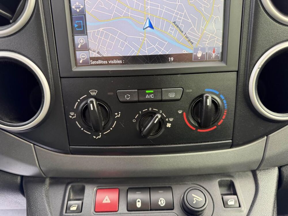Partner 1.6 BlueHDi - 100 Tepee Style gps + clim + radar AR 2018 occasion 19100 Brive-la-Gaillarde
