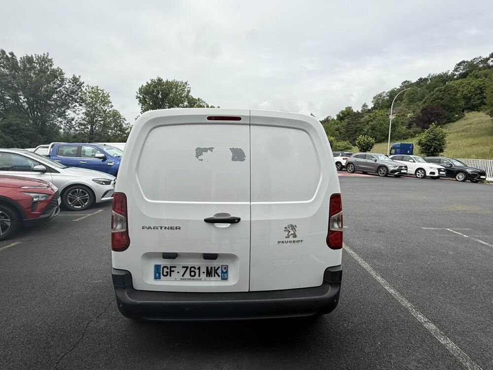 Partner Standard 650KG 1.5 BlueHDi S&S - 100 FOURGON Asphalt TVA REC 2022 occasion 19100 Brive-la-Gaillarde