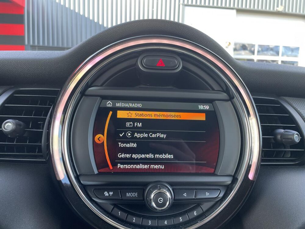 Cooper D 1.5i 136 Cooper Chili Hatch - RADAR AV/ AR - AppleCarplay 2019 occasion 25300 Pontarlier