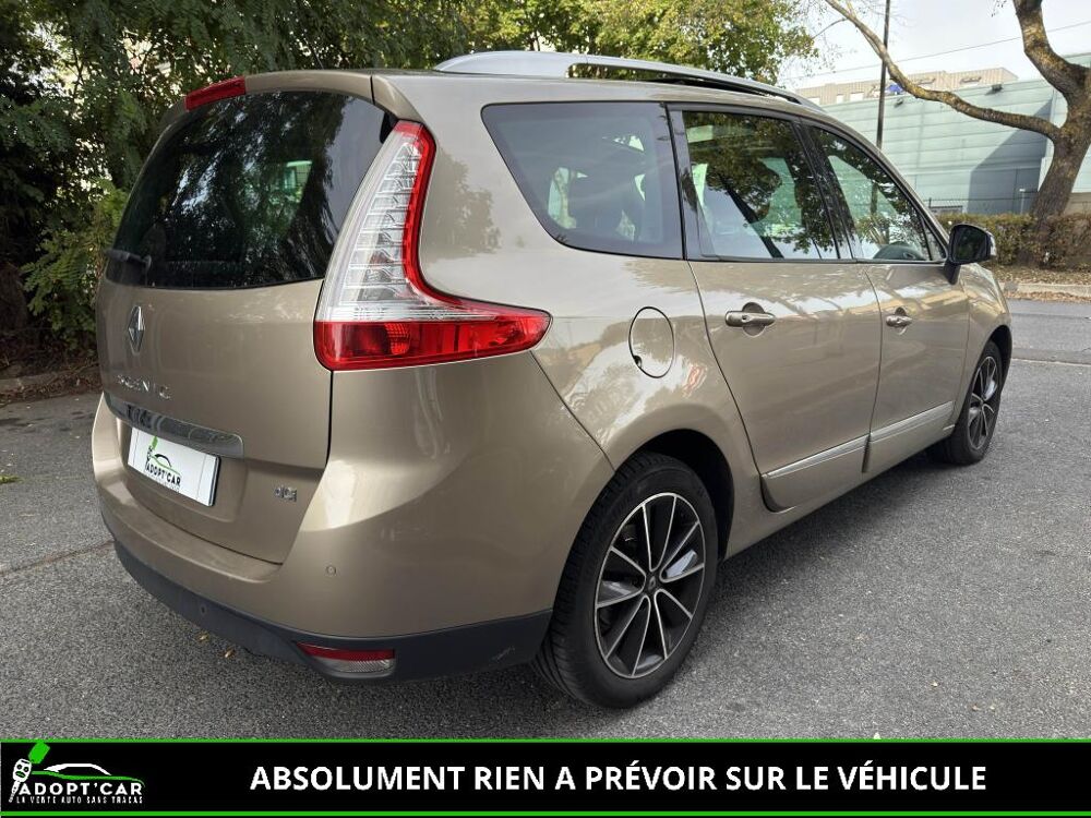 Sc&eacute;nic Grand 1.5 dCi FAP - 110 - BV EDC - 7pl GRAND III MONOSPACE 2013 occasion 77185 Lognes