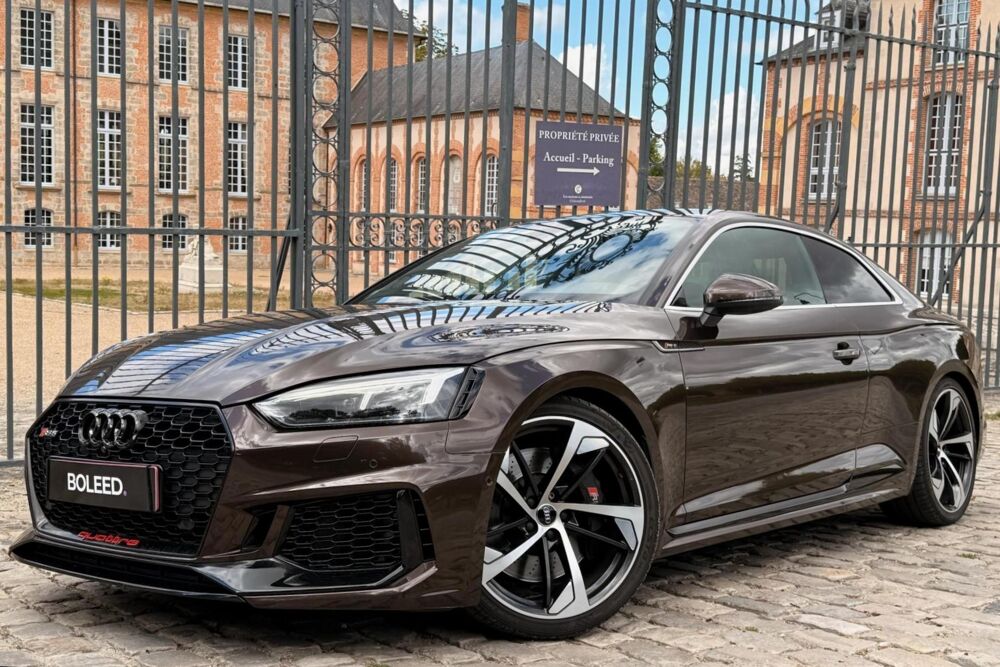 RS5 Audi Coup&eacute; V6 2.9 TFSI 450 quattro France Carbone Garantie 1 2018 occasion 78760 Jouars-Pontchartrain
