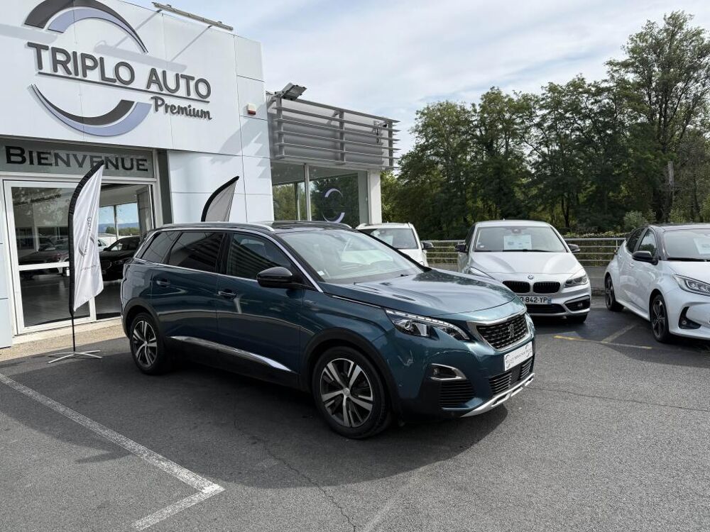 5008 2.0 BlueHDi - 180ch - 7pl - BV EAT8 GT Line GPS + ATTELAGE 2019 occasion 19100 Brive-la-Gaillarde