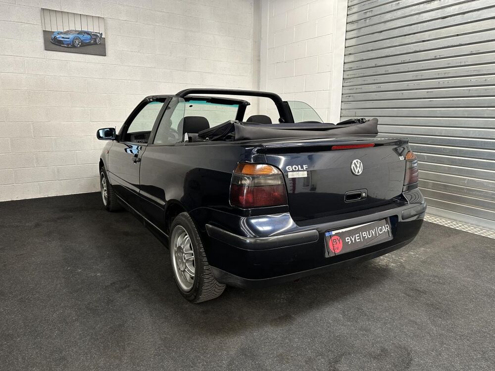Golf VOLKSWAGEN CABRIOLET 1.6 100 KARMANN 1998 occasion 02000 Laon