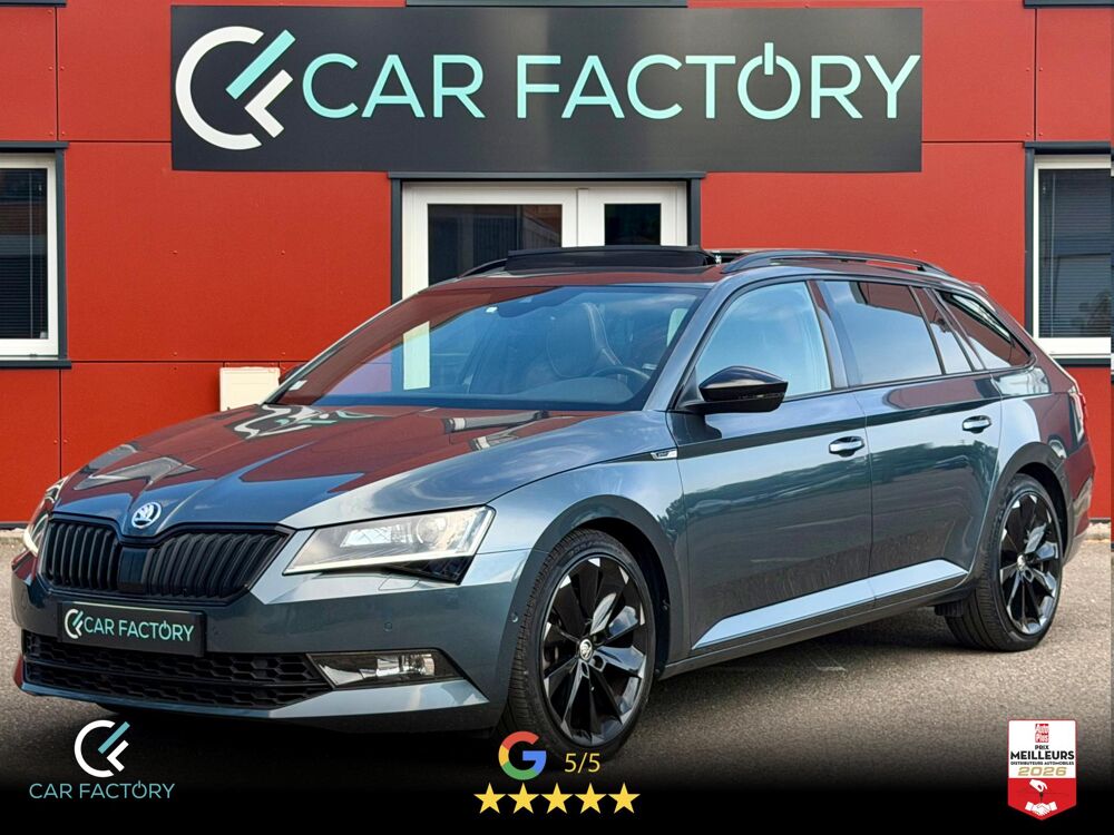 Superb 2.0 TSI 280 DSG 4x4 Sportline 1&egrave;re main Toit ouvrant Attleag 2018 occasion 67440 Marmoutier