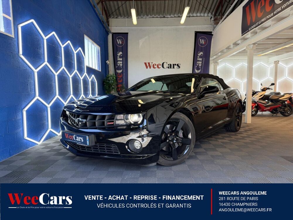 Camaro CABRIOLET 6.2 V8 405 CH BVA FLEXFUEL E85 ETHANOL - GARANTIE 2012 occasion 16000 Angoul&ecirc;me