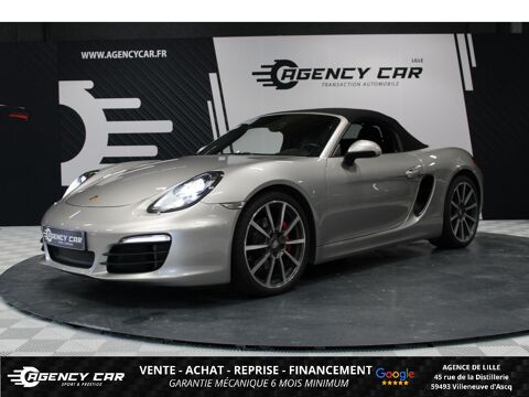 Porsche Boxster S 981 Flat 6 3.4i 315 Suivi Complet Boite m&eacute;ca Parfait &Eacute;tat 2013 occasion Villeneuve-d'Ascq 59493