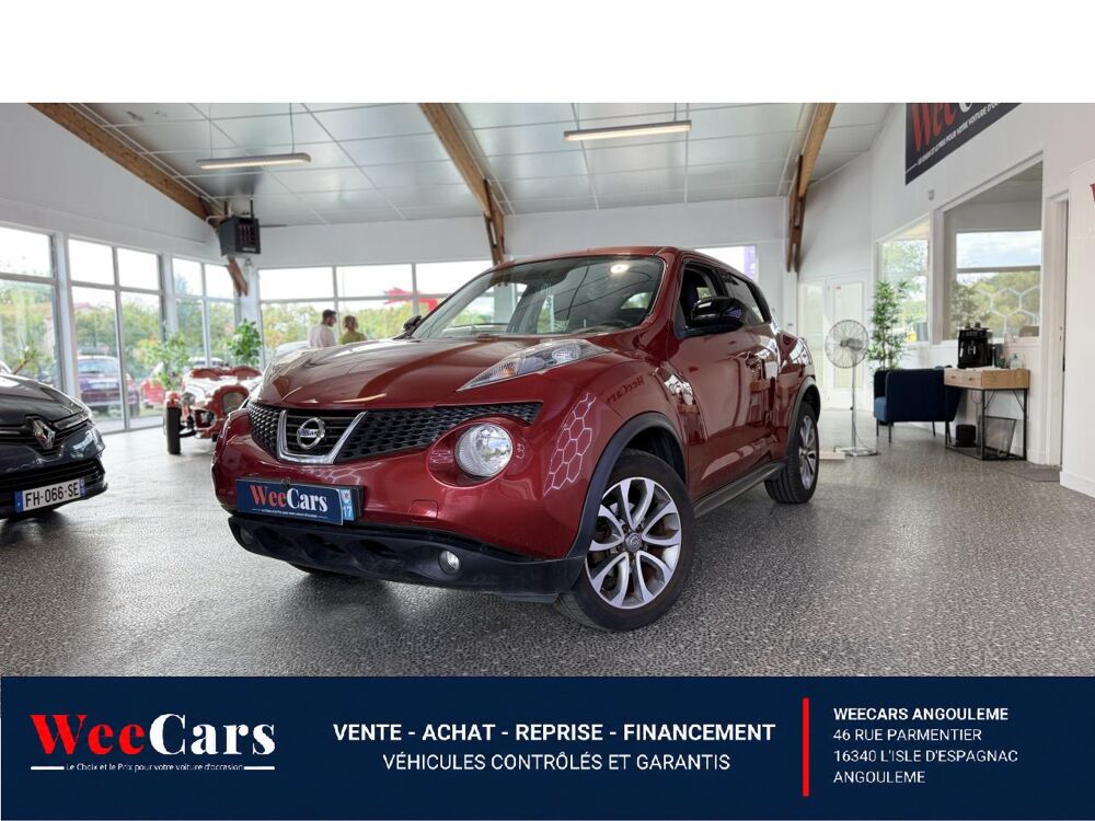 Juke 1.6 - 117 CH BVA CVT Connect Edition - GARANTIE 12 MOIS 2014 occasion 16000 Angoul&ecirc;me
