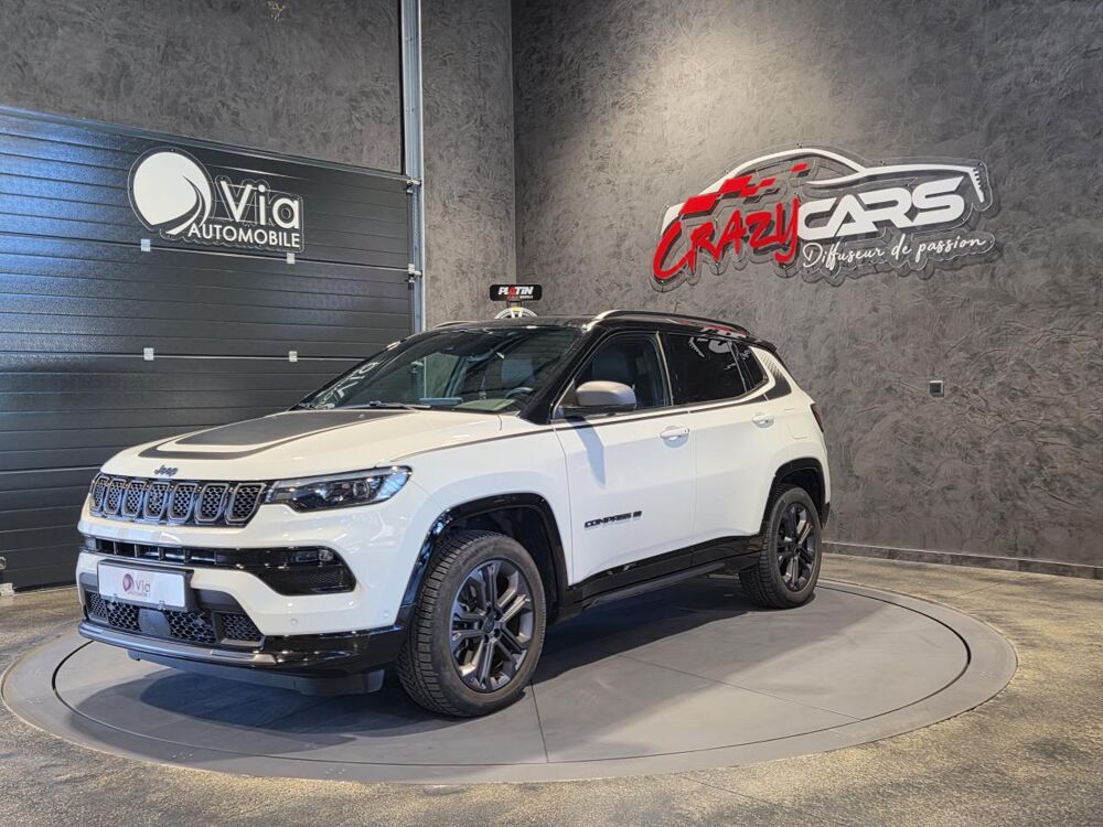 Compass 4x4 1.3 HYBRIDE - 190 - 4XE AWD Camera de recule 360 2021 occasion 25300 Pontarlier