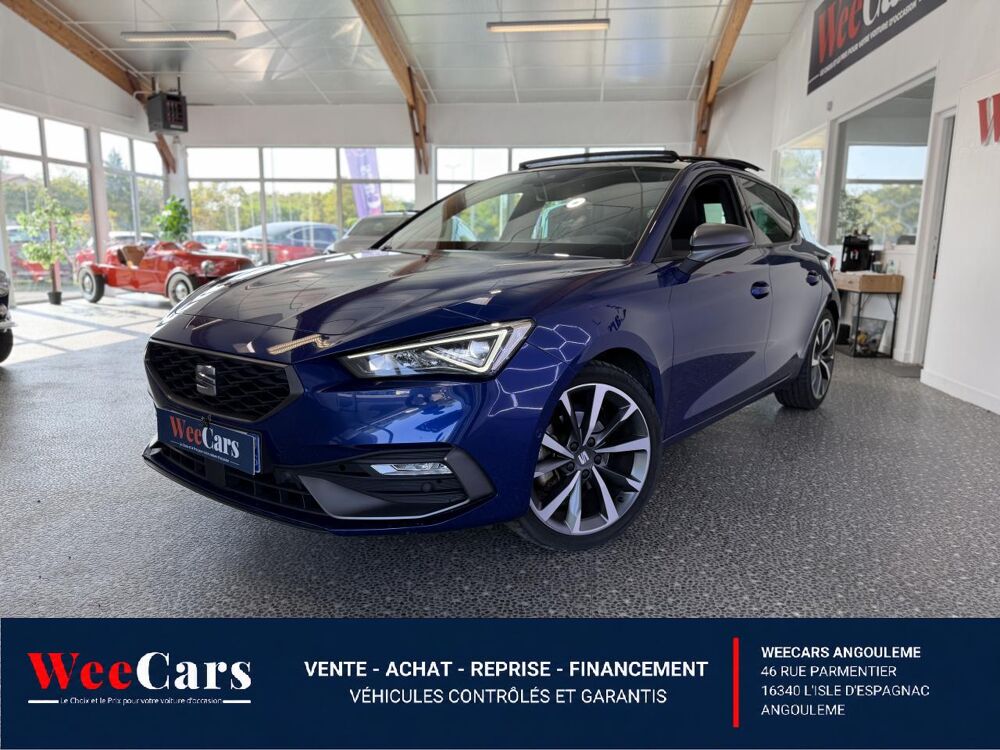 Leon ST 1.5 E-TSI 150CH MHEV HYBRID FR DSG BVA GARANTIE 12 MOIS 2021 occasion 16000 Angoul&ecirc;me