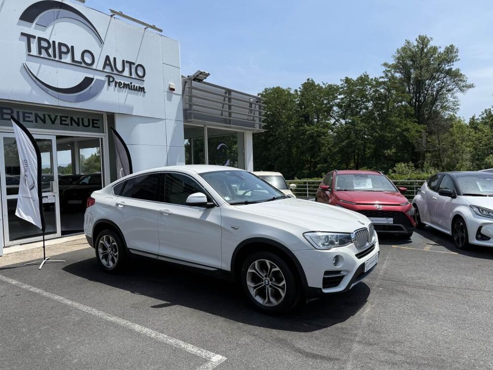 X4 xDrive 20d -190CH- BVA xLine SUIVI COMPLET AVEC FACTURES + A 2016 occasion 19100 Brive-la-Gaillarde