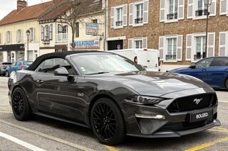 Mustang 5.0 V8 450 ceramique + echappement - cabriolet gt 2019 occasion 78760 Jouars-Pontchartrain