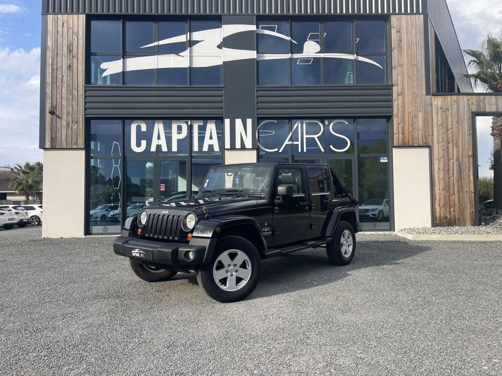 Wrangler 2.8 CRD 200 CH FAP BVM 6 Unlimited Sahara PH 2, TOIT DUR + C 2012 occasion 33127 Saint-Jean-d'Illac